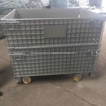 Cage de stockage avec roues pour les ventes